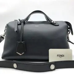 フェンディ ショルダーバッグ 2way バイザウェイ ミディアム ダークグレー
