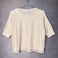 choette レース 刺繍 トップス 半袖