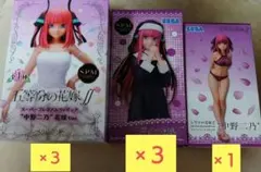 五等分の花嫁∬ SPM 中野二乃 シスターVer.７体セット