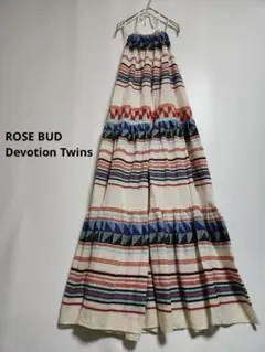 【タグ付】ROSE BUD　Devotion Twins ロングワンピース
