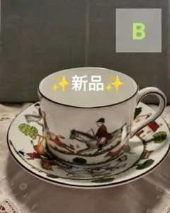 ウェッジウッド【黒壺】ハンティングシーン　カップ＆ソーサー 、プレートセット Yahoo!オークション -「ウェッジウッド ハンティングシーン」(ウェッジ