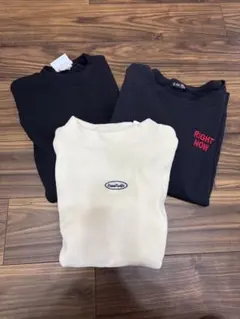 スウェットまとめ売り3点