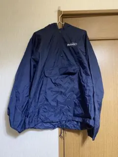 Bostik フード付きナイロンジャケット ネイビー