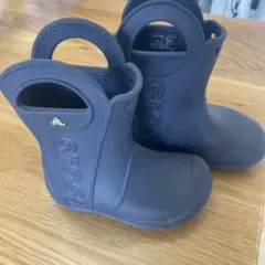 Crocs キッズ レインブーツ ネイビー C9のサムネイル