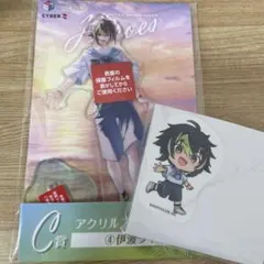 HEROSアクリルスタンド　缶バッジシールセット　 海の家くじ　伊波 ライ