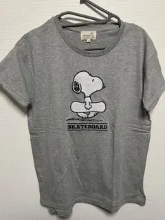 PEANUTS スヌーピー Tシャツ グレー Mサイズのサムネイル
