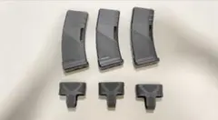 KRYTAC M4 マガジン　150連　BK 3本 マグプル　マガジンプル　実物のサムネイル