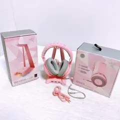 Razer Kraken Quartz ゲーミングヘッド&スタンドセット ピンクのサムネイル