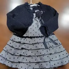 フォーマルドレス カーディガン付き 100