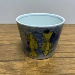 茶道具　建水　辰砂　南渓山窯　発色美　姜寿華　カンスウファ造　共箱　S222KS 茶道具 建水 辰砂 南渓山窯 発色美 姜寿華 カンスウファ造 共箱