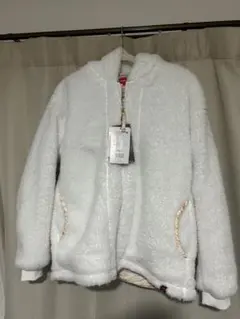 new balance golf フリースジャケット Mサイズ相当　ホワイト