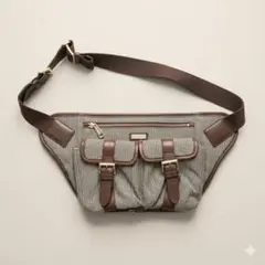 美品 バーバリーブラックレーベル オールレザー ボディバッグ ブラウン 2026年最新】BURBERRY BLACK LABEL メンズ ボディバッグ・ウエスト