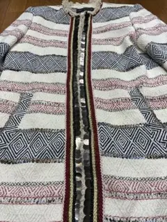 ZARA WOMAN ノーカラージャケット Sサイズ