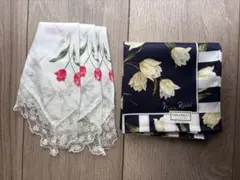 【未使用】NINA RICCI ハンカチ スカーフ 2枚セット
