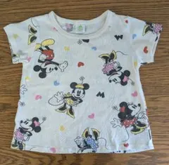 Disney baby ミニーマウス 総柄 Tシャツ 95cmのサムネイル