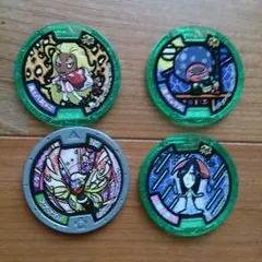 妖怪ウォッチ メダル４枚セット