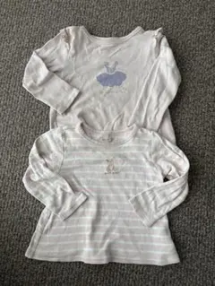 petit main 長袖カットソー 100ロンT