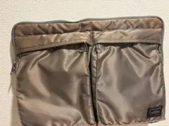 廃盤 PORTER タンカー ドキュメントケース シルバーグレー