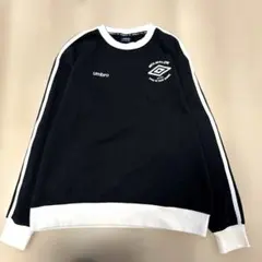 umbro アンブロ スウェット トレーナー ブラック L1331番のサムネイル