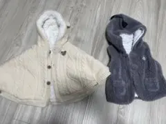 値下げしました！SLAP SLIP ベビーくまのポンチョ BEBE 恐竜ベスト