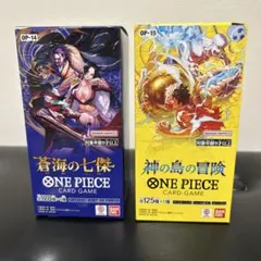 ワンピースカードゲーム 蒼海の七傑 神の島の冒険 2BOX 未開封テープ