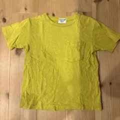 DENIM DUNGAREE Tシャツ イエロー 130cmのサムネイル