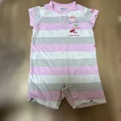 ミキハウス　ロンパース 80