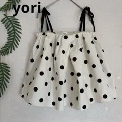 Eeプロフ必読 様専用★yori ドット柄ビスチェ　キャミソール　sのサムネイル