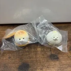 もっちりアニマルズ　ガチャ　ゴマシュアザラシ　水鳥まんじゅう　ポメラニまん