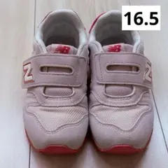 New Balance 373ピンク スニーカー 16.5 ニューバランス NB