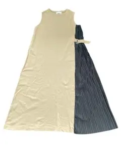 AZUL ツートンノースリーブワンピース Mサイズ