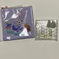 ダッフィー＆フレンズ　オータムサプライズ　ポーチ　ステラルー アクリルスタンド