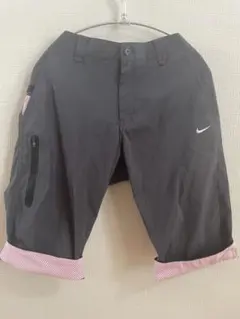 Nike golf ストライプデザイン ブラックパンツ Mサイズ