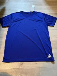 adidas Tシャツ コバルトブルー Mサイズのサムネイル