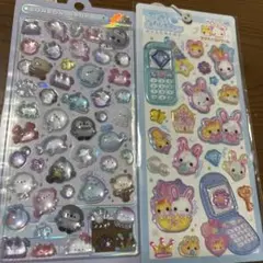 ボンボンドロップシール　正規品　ぷかぷか　平成はっぴーフォン　セット