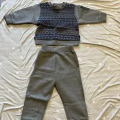 新品未使用　コムサイズム　セットアップ 80㎝