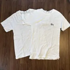 ステゥーシー 白ロゴT