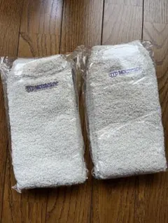 モイスチャー レッグウォーマー 2個セット ホワイト