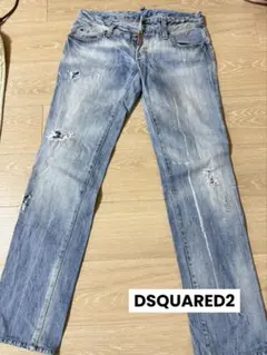 DSQUARED2 ダメージデニム スリムフィット
