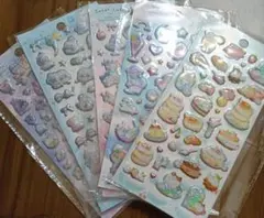 キラリン★ぷっくりシール5枚セット