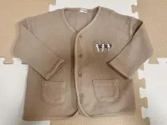 【保育園着にも】BIRTHDAY PLUS カーディガン ベージュ 90cm