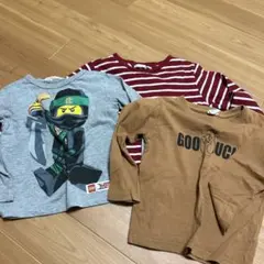 LEGO デビロック ジーユー 長袖 ロンT 3枚セット まとめ売り