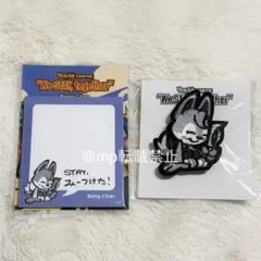 straykids 展示会 刺繍バッジ 付箋メモ ウルフチャン