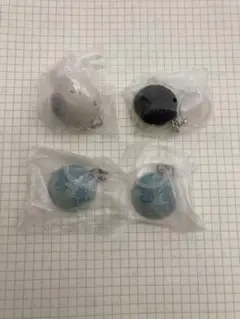 月齢蓄光めじるしマスコット めじるしアクセサリー 全球 三日月 満月 青