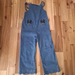 petit main デニムオーバーオール 110cm