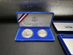 自由の女神　100周年　記念銀貨 ケース付き 自由の女神 100周年 記念銀貨 ケース付き - メルカリ