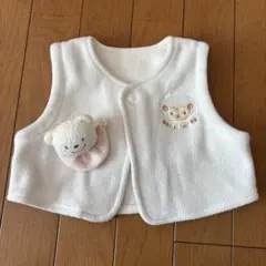ベビーベスト ガラガラ付き