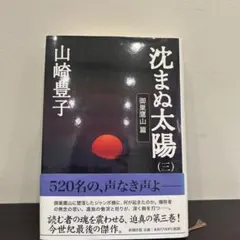 沈まぬ太陽 3(御巣鷹山篇) 山崎豊子