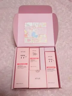 新品♡Anua アヌア 桃スキンケア４点セット トナーセラムクリーム 新しい風
