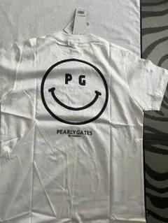 造*長様 新品未使用‼️PEARLY GATES ホワイト Tシャツ M ニコちのサムネイル